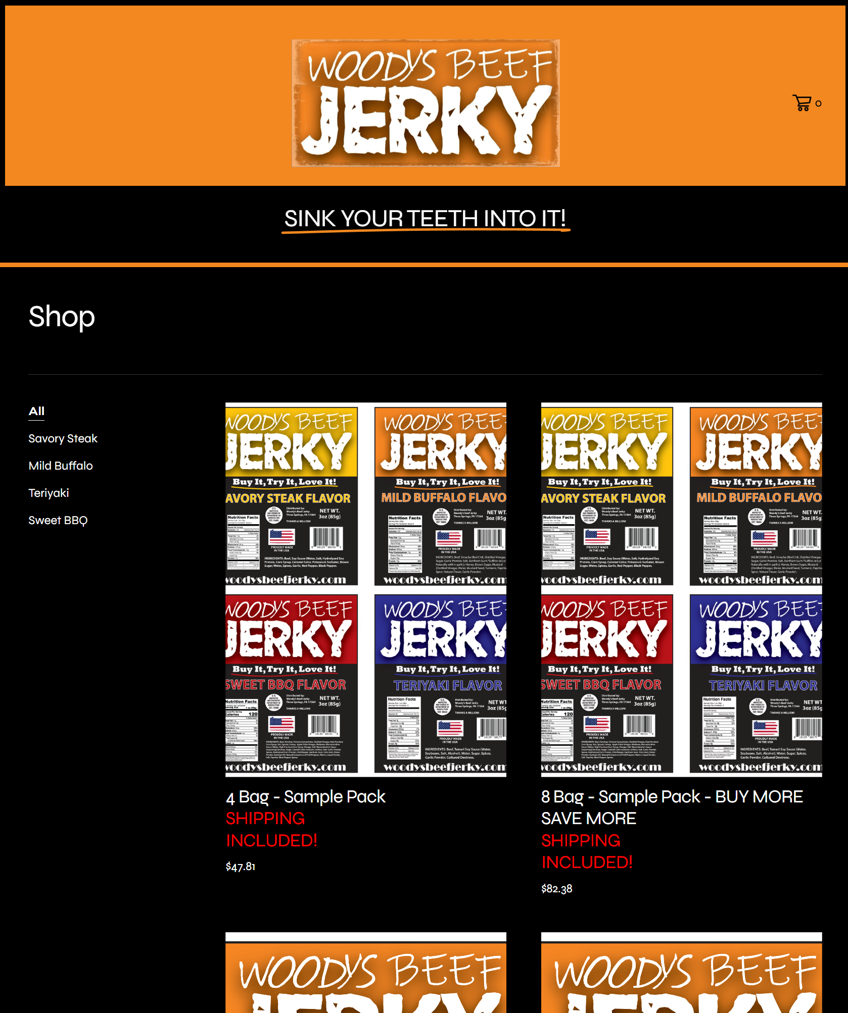 Woody's Beef Jerky